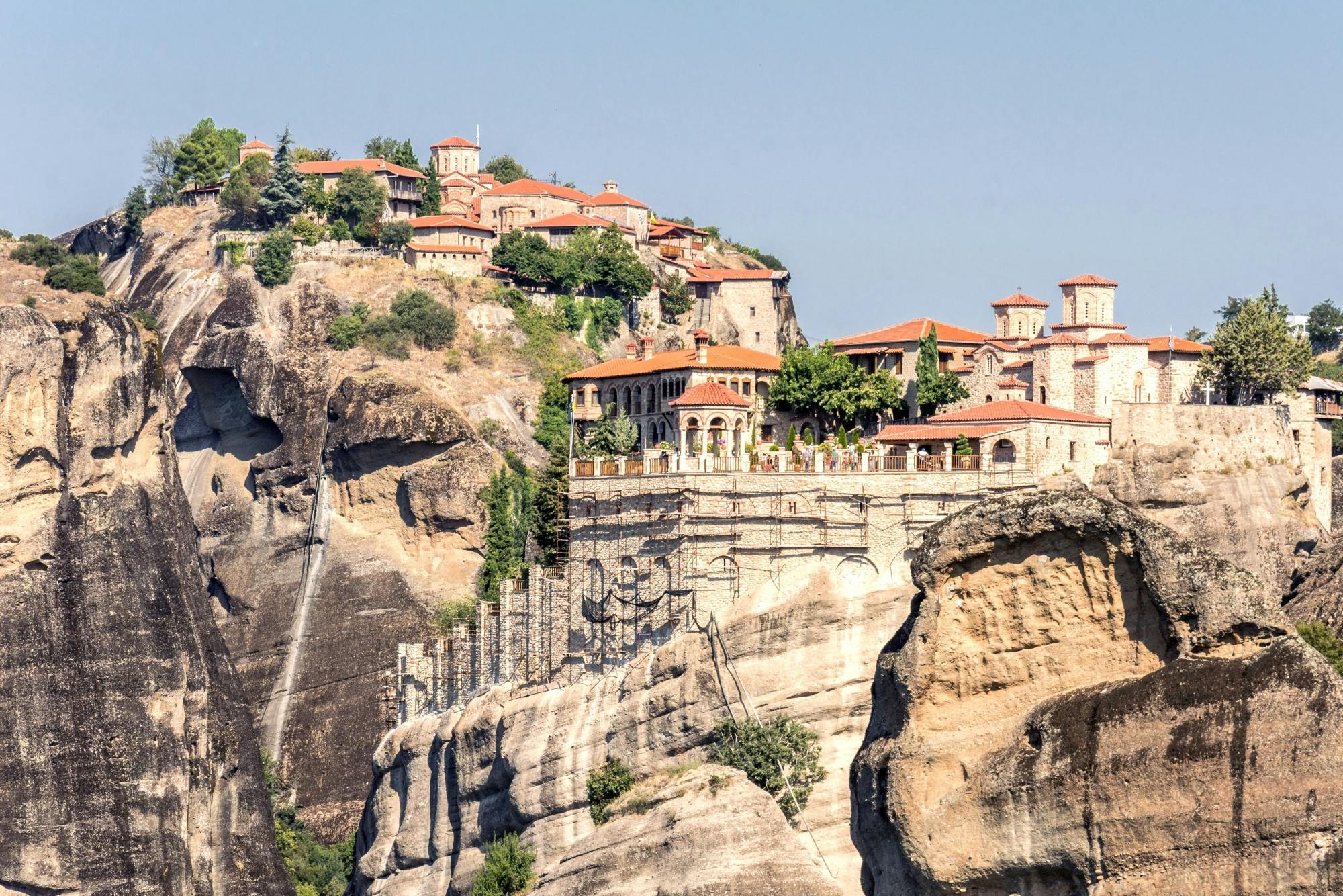 Meteora Monasteries Tour from Corfu with Local Lunch