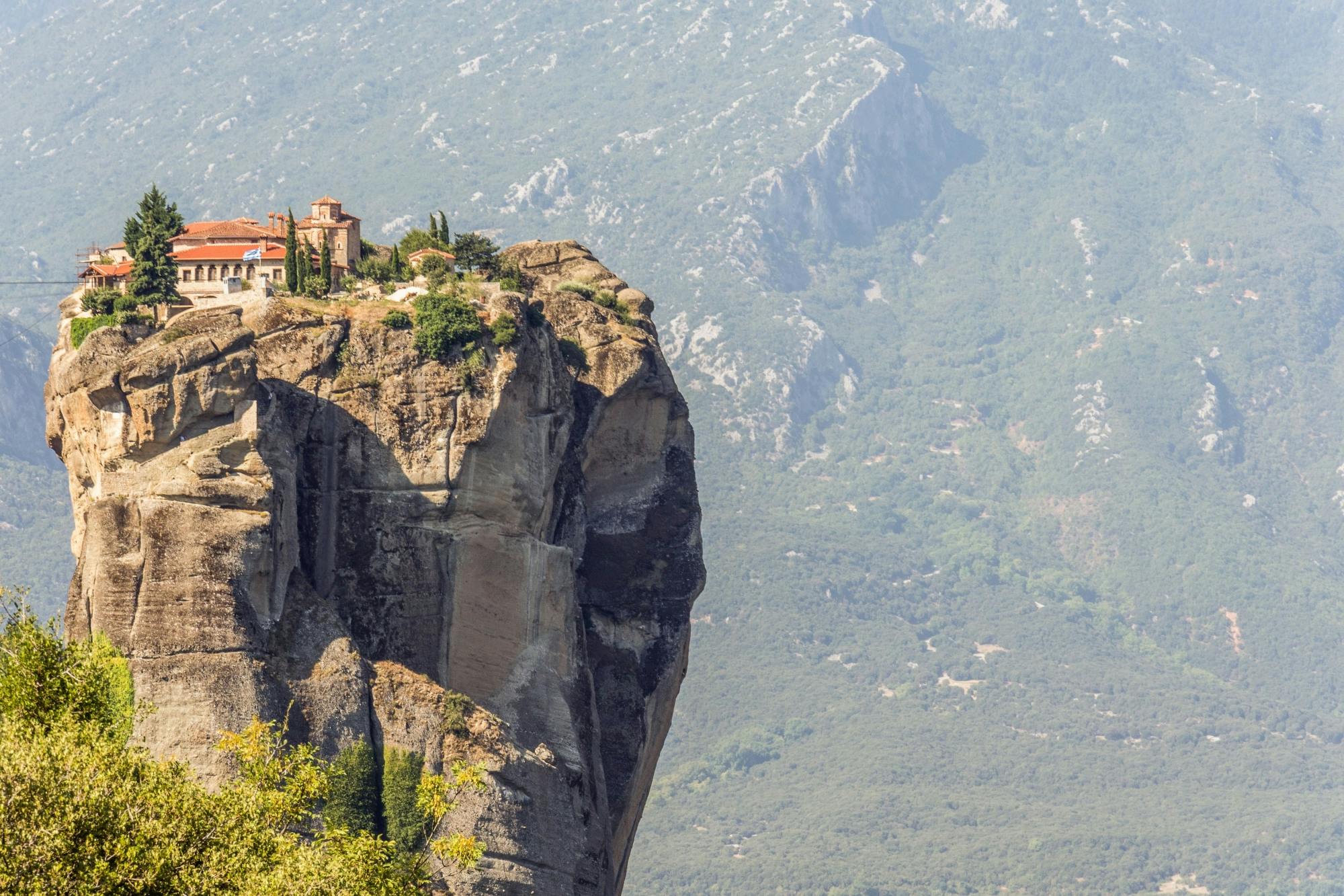 Meteora Monasteries Tour from Corfu with Local Lunch