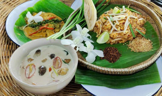 Cours de cuisine le matin à la ferme de Old Phuket