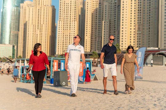 Guided walking tour of Dubai Marina with food tasting
