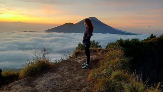 Trekking au lever du soleil sur le mont Batur avec petit-déjeuner et guide privé