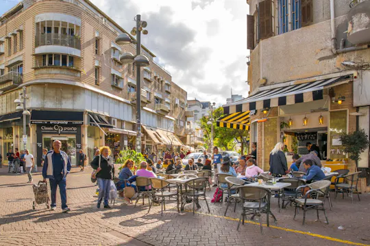 Visita guiada a pé no sábado em Telavive e Jaffa