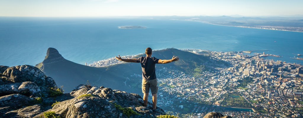 Aventura de caminhada na Table Mountain da Cidade do Cabo