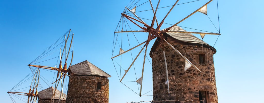 Private Tour durch das alte Patmos, Windmühlen und Strände