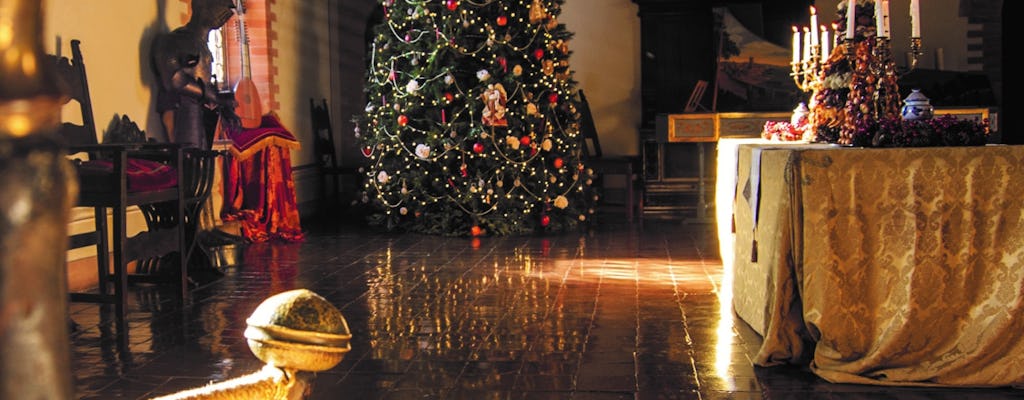 A magia encantada do Natal no Castelo de Gropparello