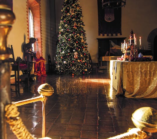 Enchanted Christmas magic at Gropparello Castle