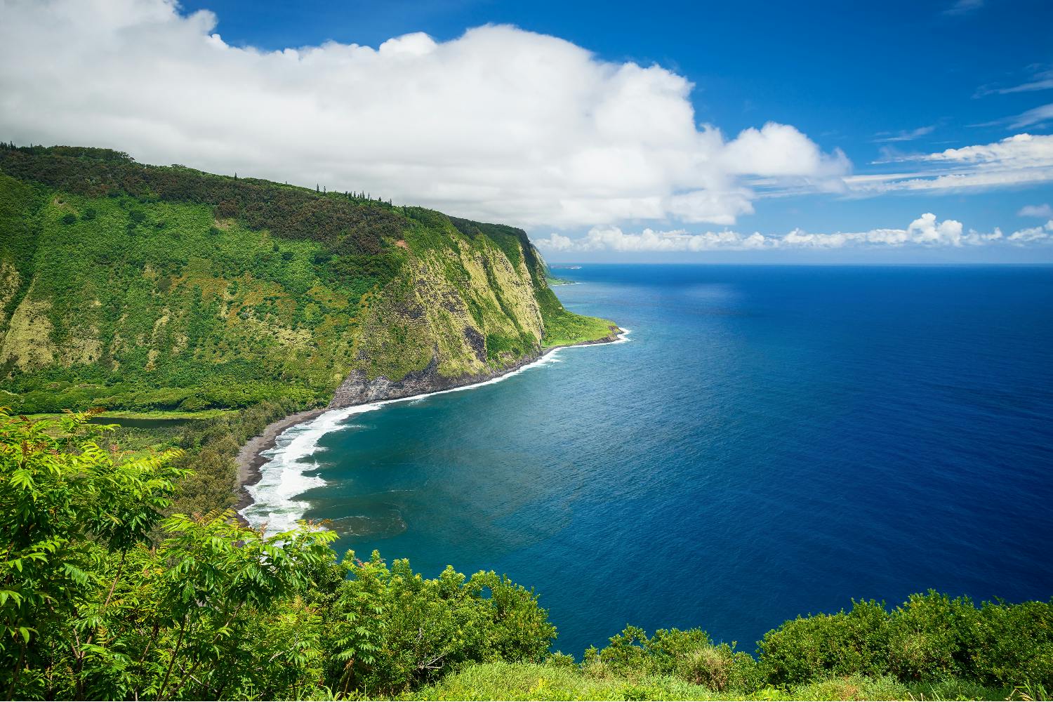 Visite autoguidée en voiture de la grande île d'Hawaï