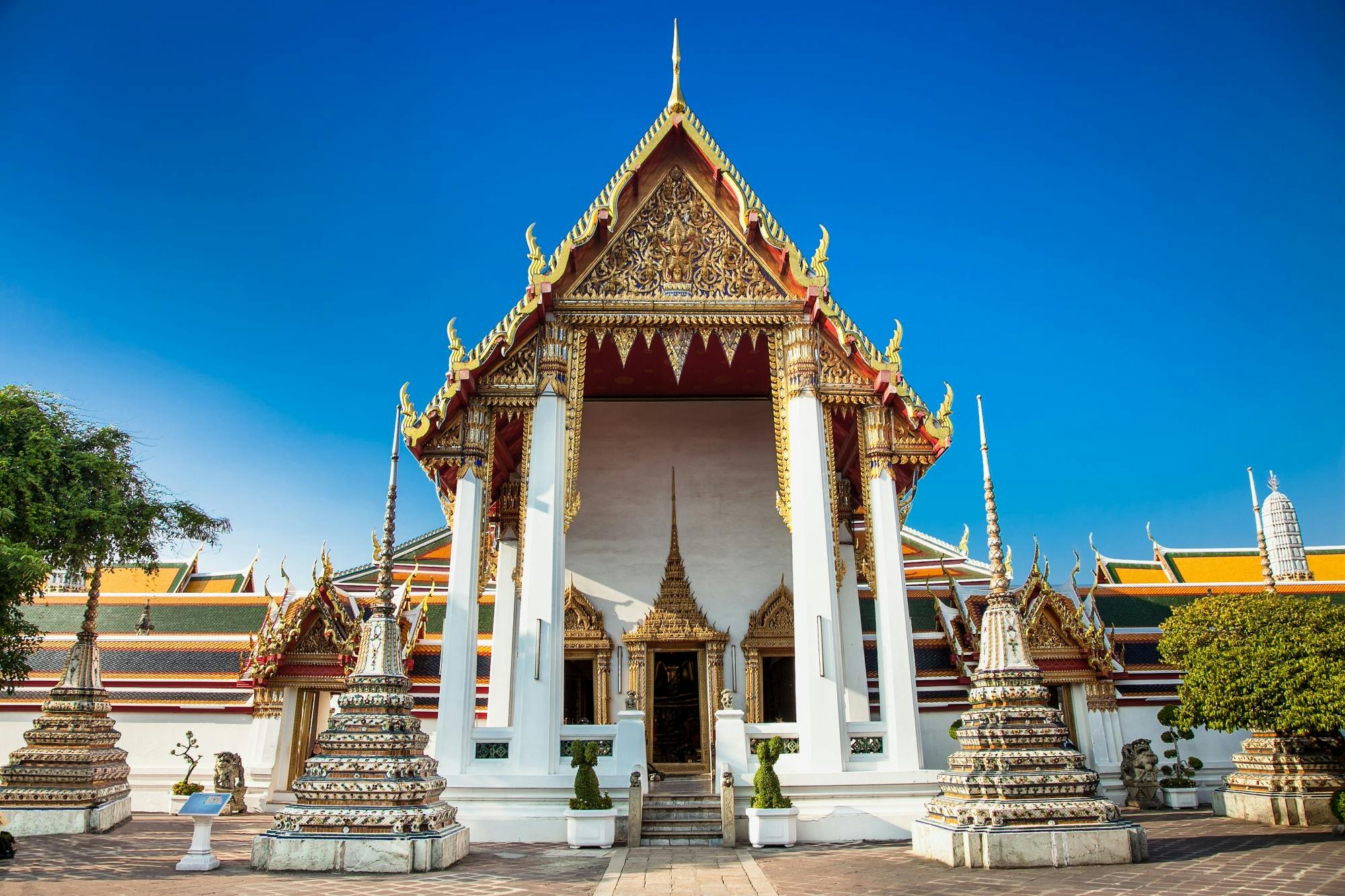 Visita autoguiada con audio del Buda reclinado de Bangkok Wat Pho
