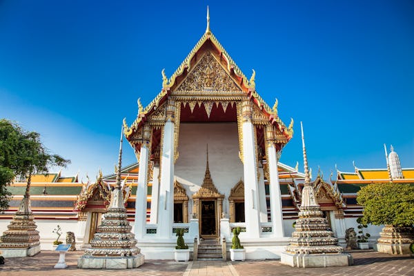 Visita autoguiada con audio del Buda reclinado de Bangkok Wat Pho