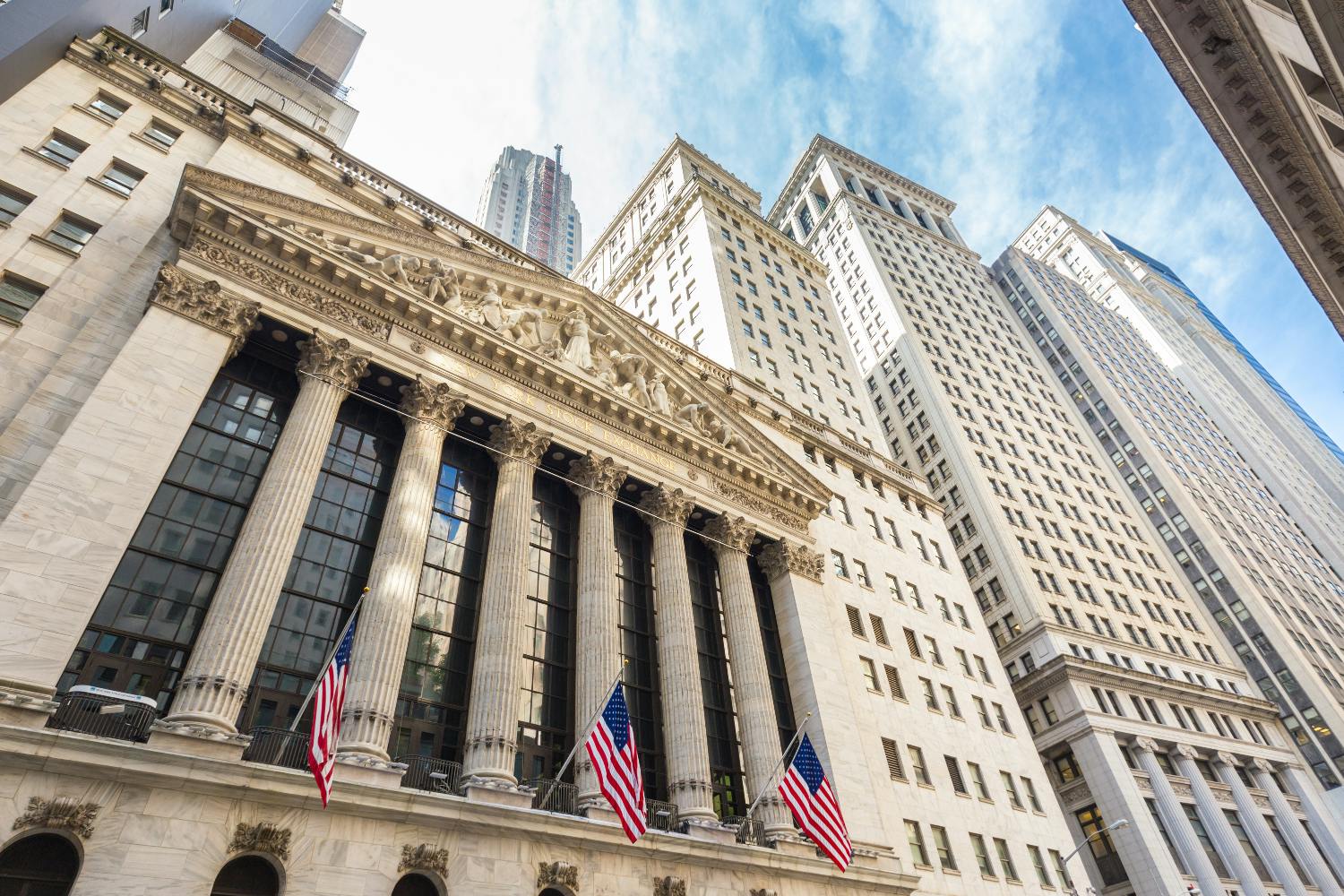 Zelfgeleide wandeltocht door Wall Street in New York