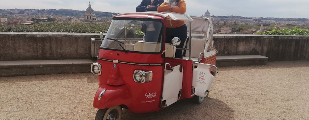 Discover Rome by tuk tuk and Borghese Gallery combo tour
