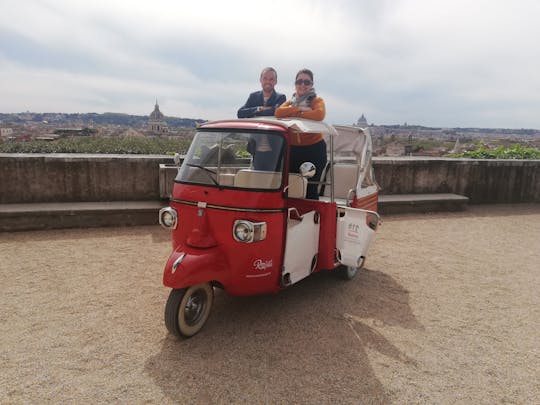 Discover Rome by tuk tuk and Borghese Gallery combo tour