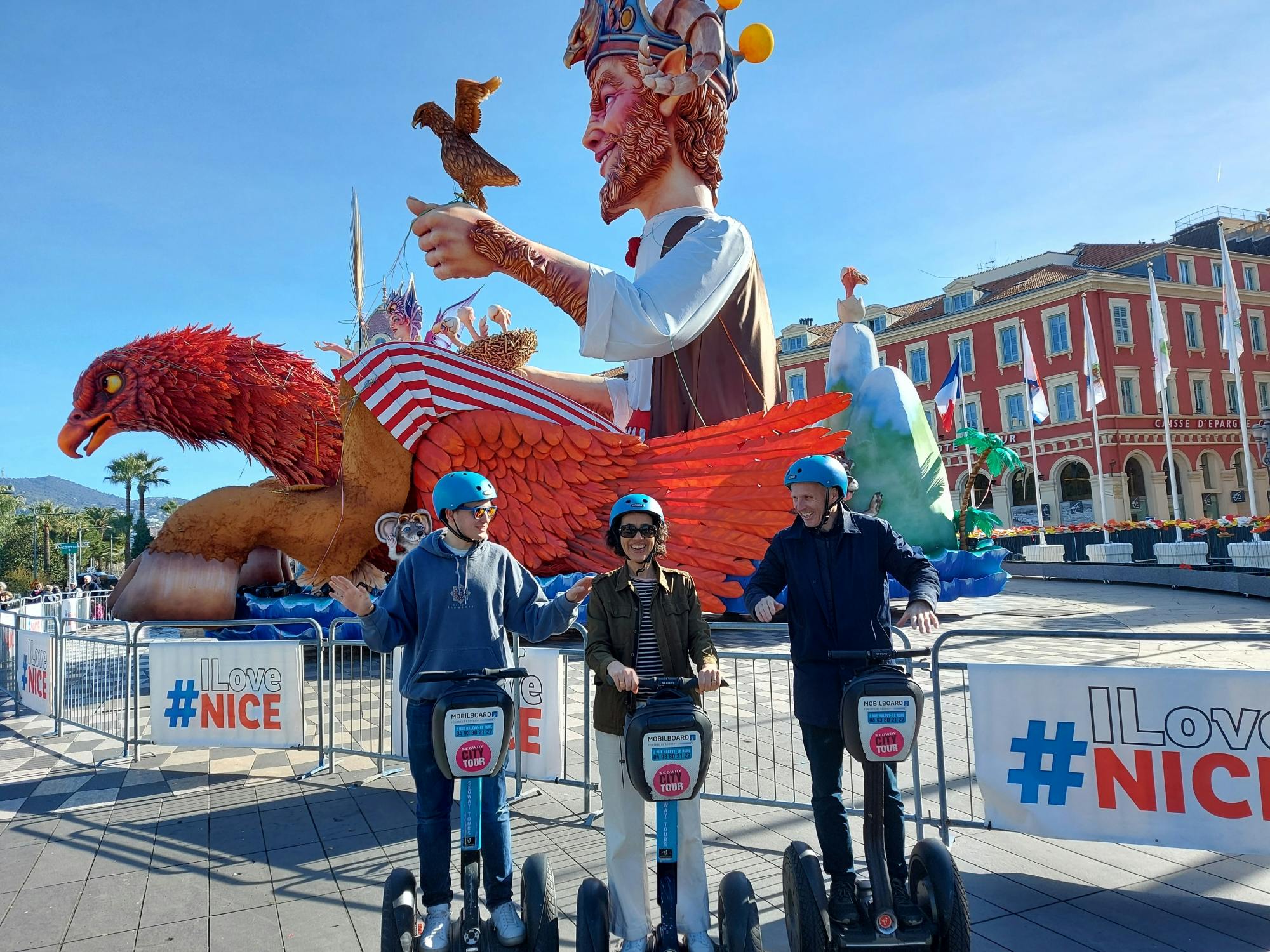 Schöne Karnevals-Segway-Führung