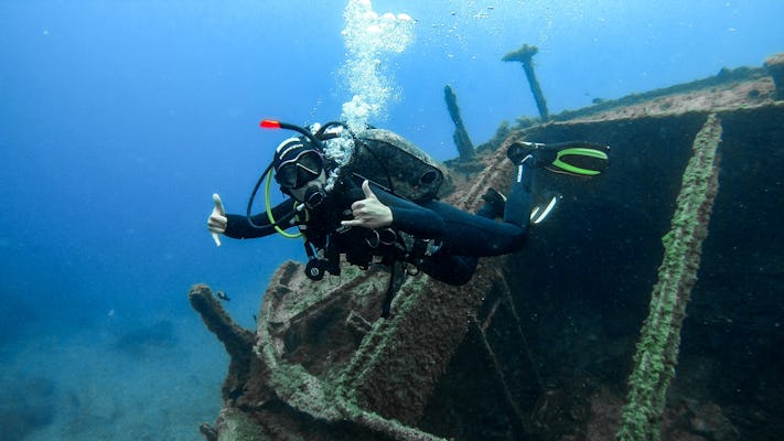 1 dive for certified divers in Tenerife