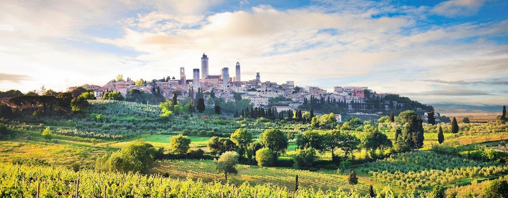 Jewels of Tuscany tour with lunch and wine tasting
