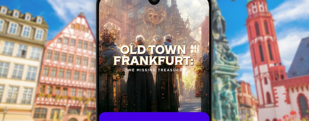 Frankfurt Old Town exploration game and tour