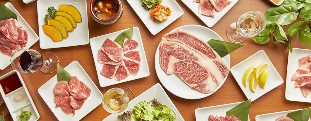 100-minute all-you-can-eat of Wagyu in Ueno Park