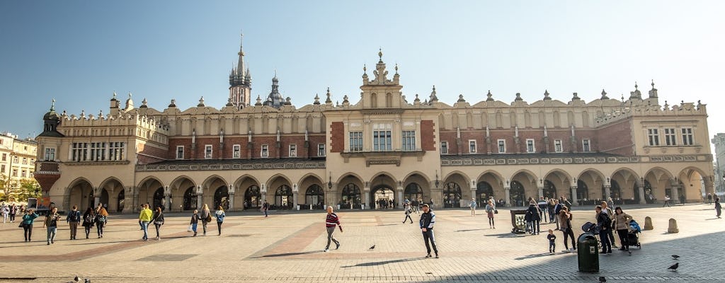 Guided E-Scooter tour of Krakow with food tasting