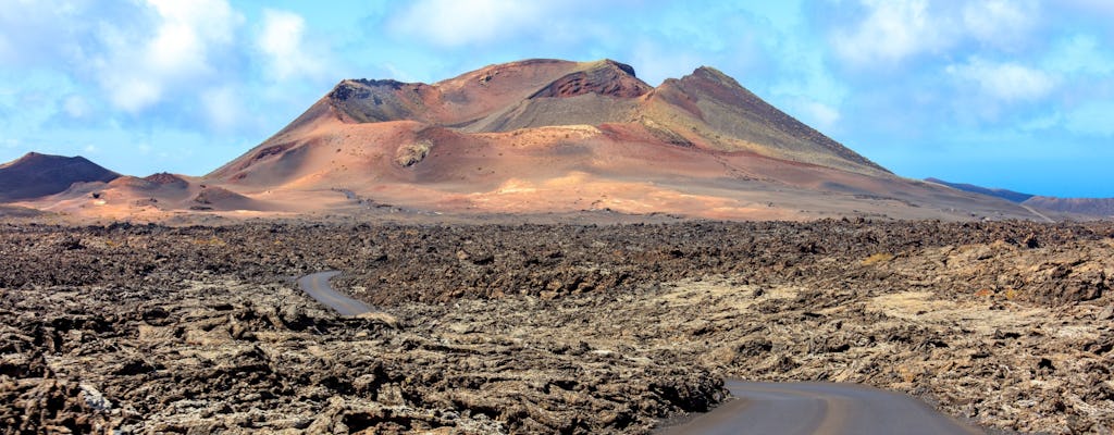 Visite des volcans et grottes de Lanzarote au départ de Fuerteventura