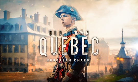 Gra i zwiedzanie uroczego Starego Miasta w Quebecu