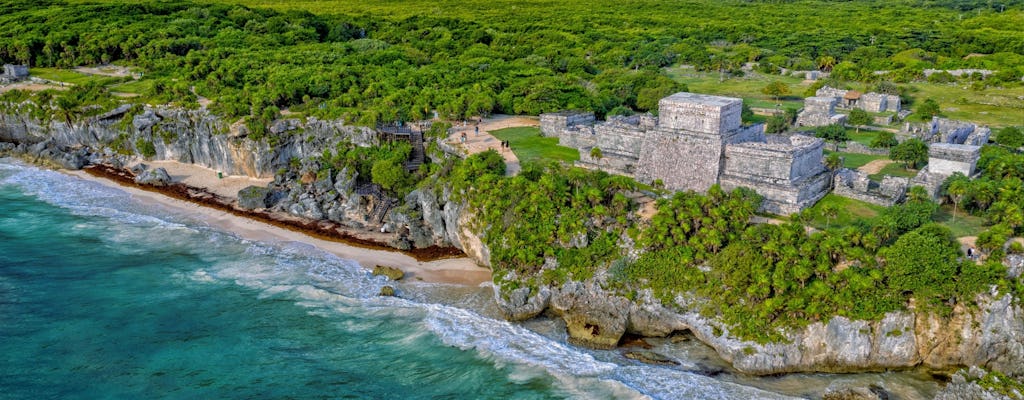 Tour guidato di Tulum con ritiro da Cancun e Riviera Maya