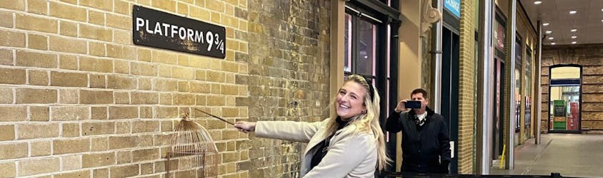 Recorrido a pie de Harry Potter por Londres con el andén 9 3-4