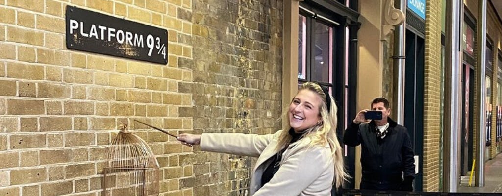 Passeio a pé de Harry Potter em Londres com plataforma 9 3-4