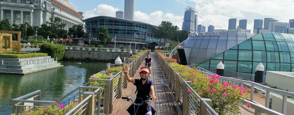 Visite à vélo de la Cité du Lion à Singapour