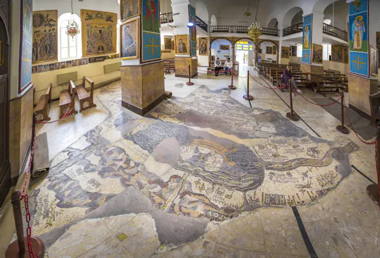 Halbtägige private Tour nach Madaba und zum Berg Nebo von Amman oder dem Toten Meer