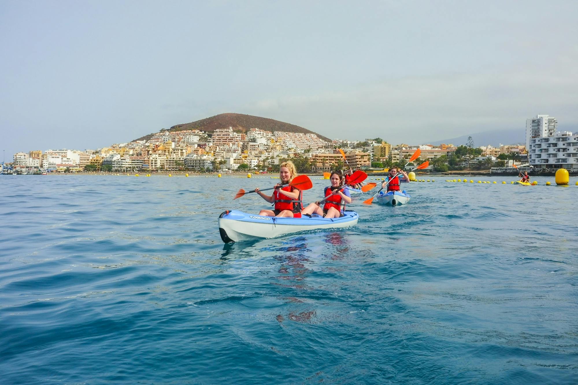 Experiencia de 2 horas en kayak en Tenerife