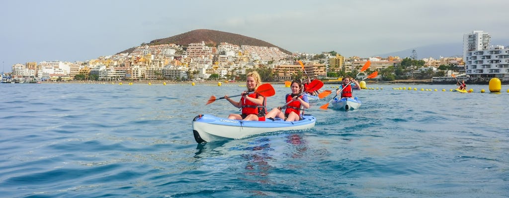 Experiencia de 2 horas en kayak en Tenerife
