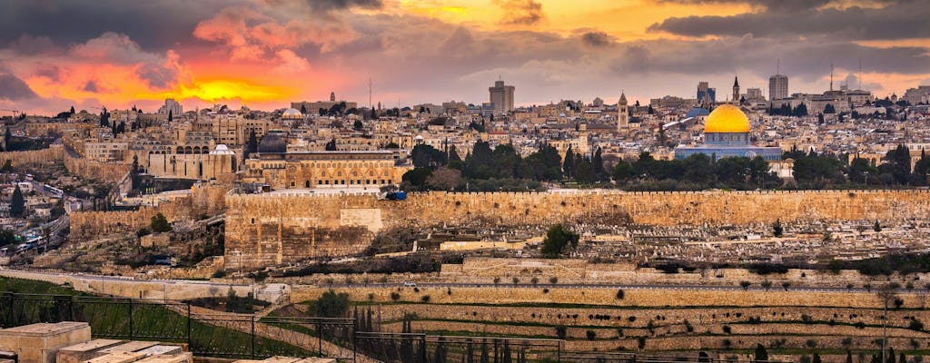 Tour della città vecchia e nuova di Gerusalemme da Gerusalemme