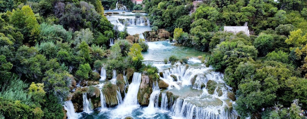 Visite des cascades de Krka au départ de Split - oasis bleue et verte