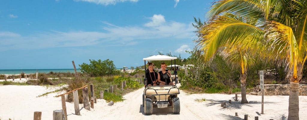 Private Holbox Island boat and buggy tour in Mexico