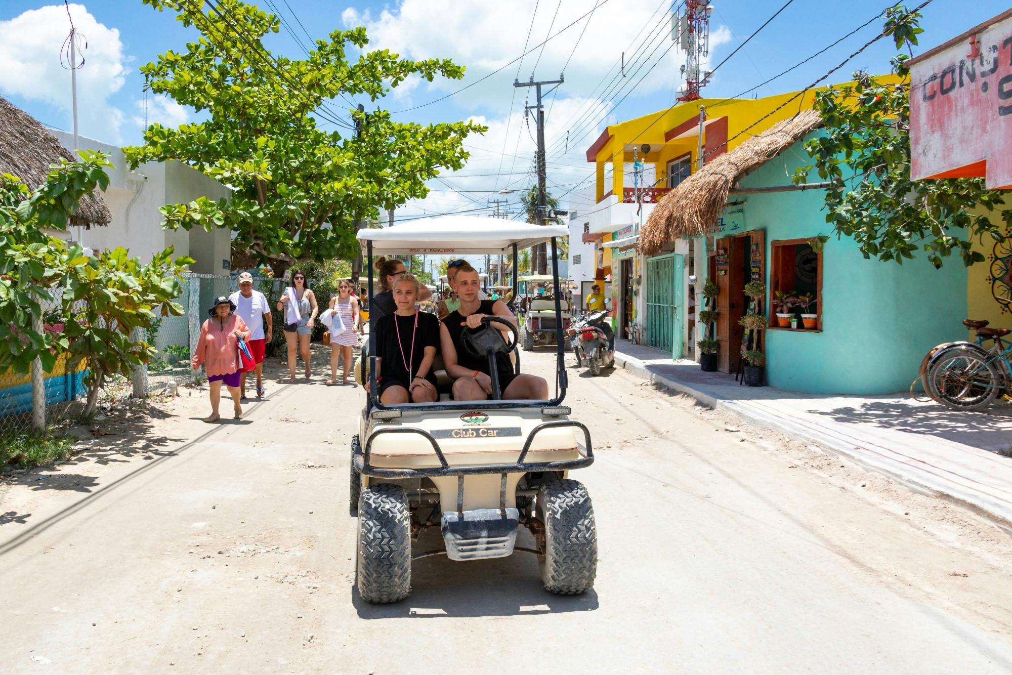 Private Holbox Island Boat and Buggy Tour