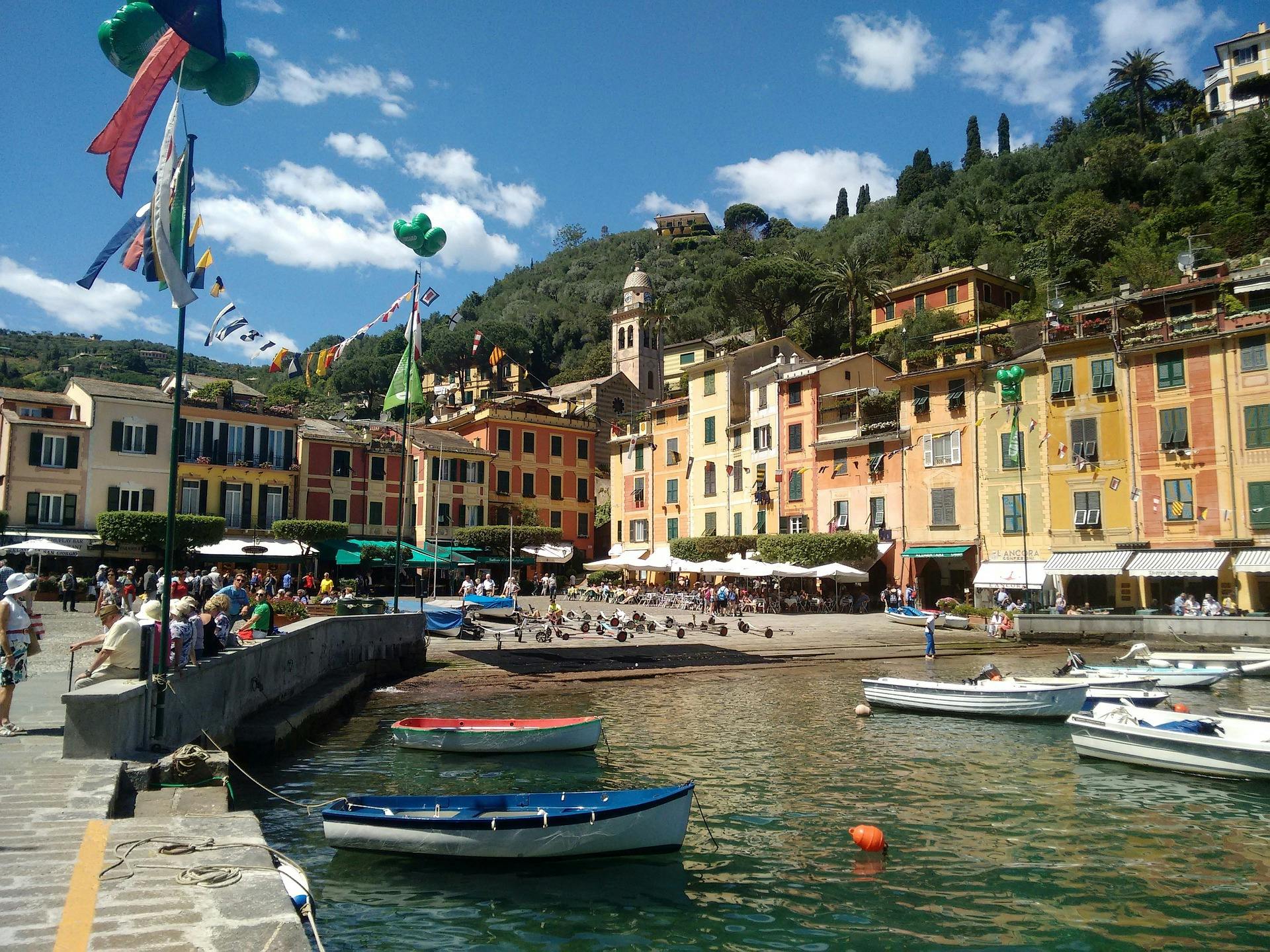 Transferência de retorno de Portofino de Genova