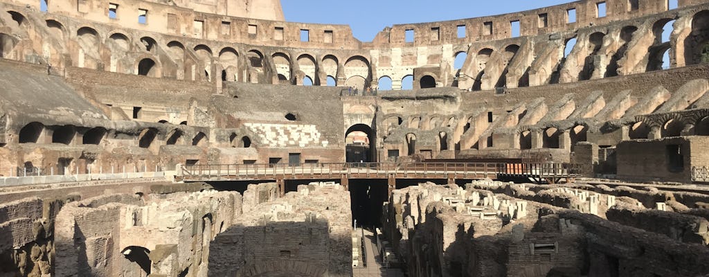 Hop-on-Hop-off-Bustour durch Rom und reservierter Eintritt zum Kolosseum
