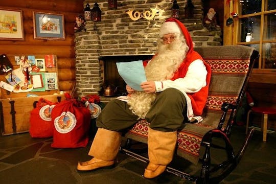 Ganztägige private Tour zum Weihnachtsmanndorf von Levi