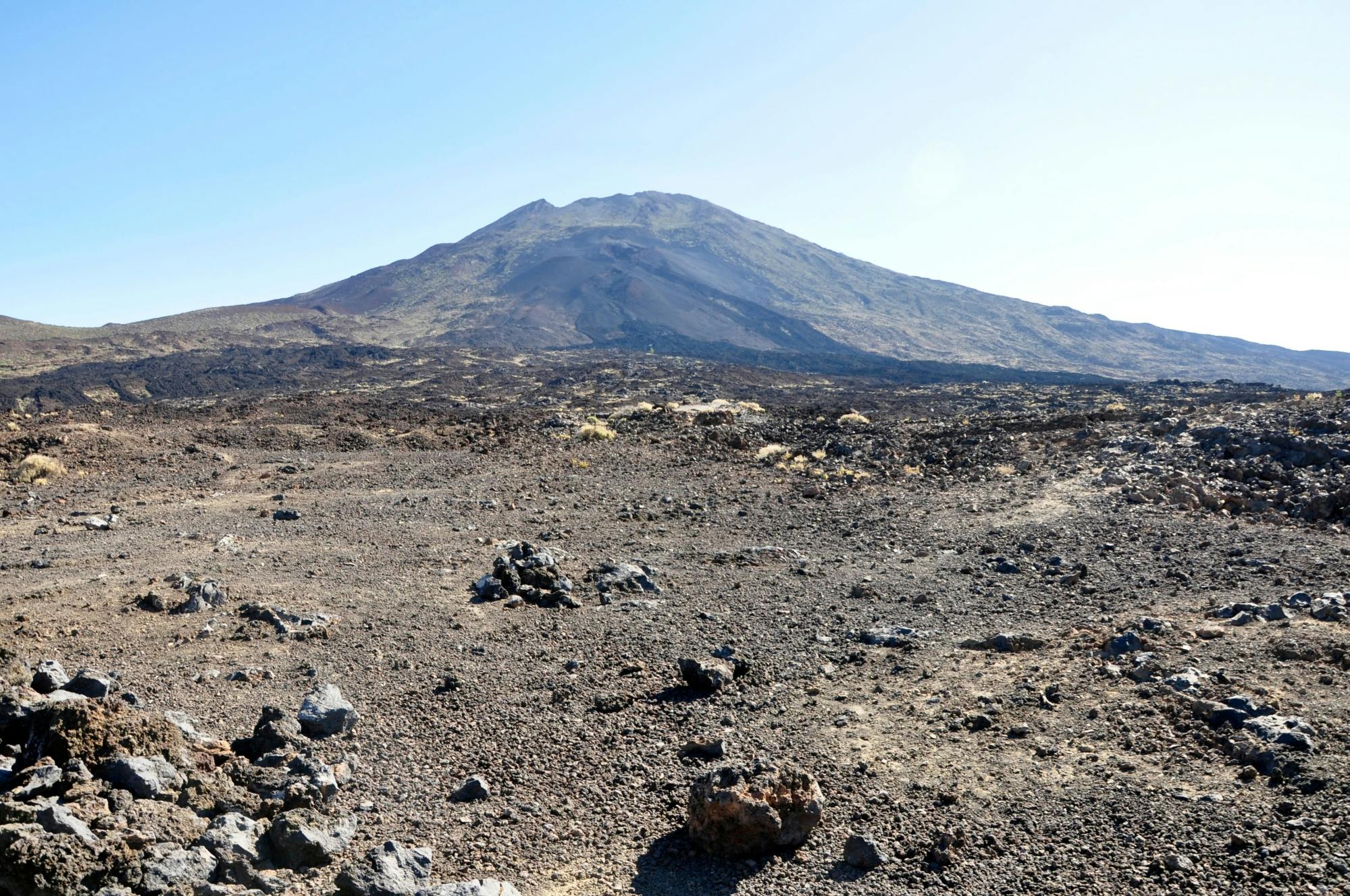 Randonnée pédestre facile dans le parc national du Teide