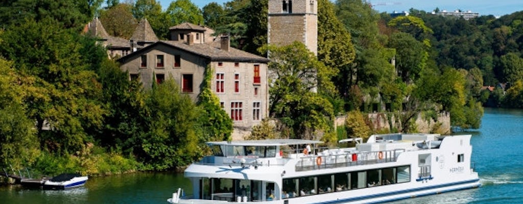 Crociera con pranzo in barca al ristorante Hermès II a Lione