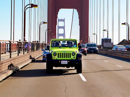 Tour privato della città in jeep a San Francisco