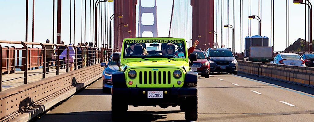Tour privado por la ciudad en jeep en San Francisco