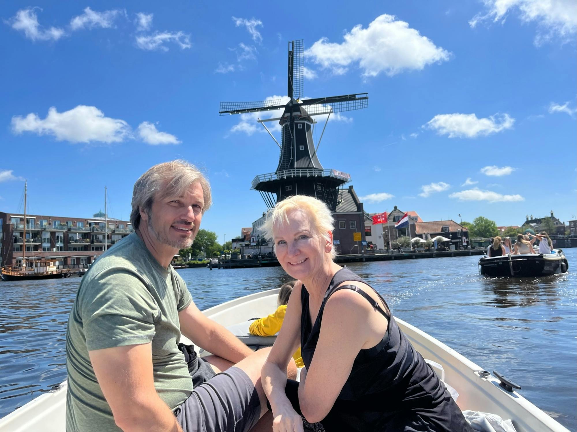 City tour privado em Haarlem com cruzeiro pelo canal e visita ao moinho de vento
