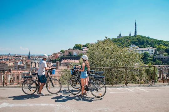 Tour panorámico de 2 horas en bicicleta eléctrica por Lyon