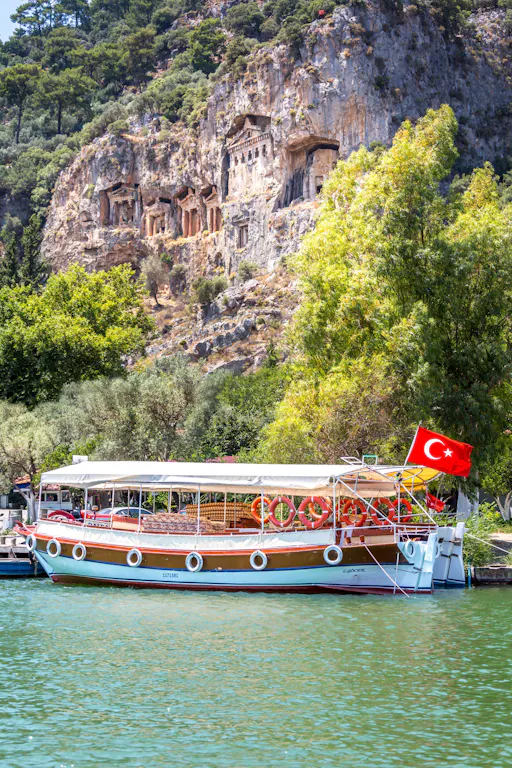 Dalyan Discovery Boat Tour with Riverside Lunch