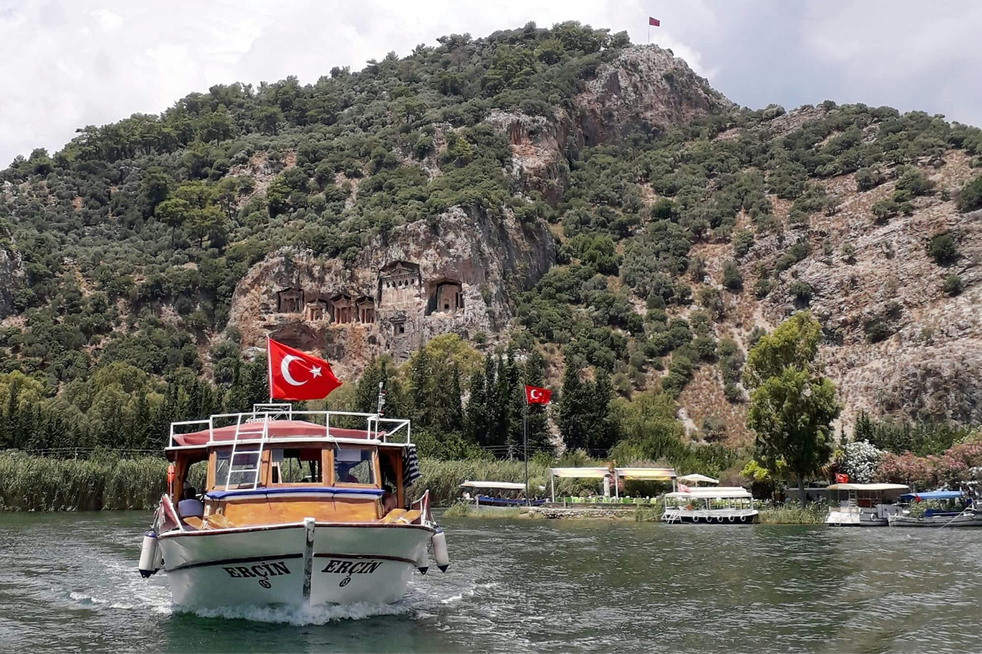 Dalyan River Boat Cruise to Iztuzu Beach with Lunch