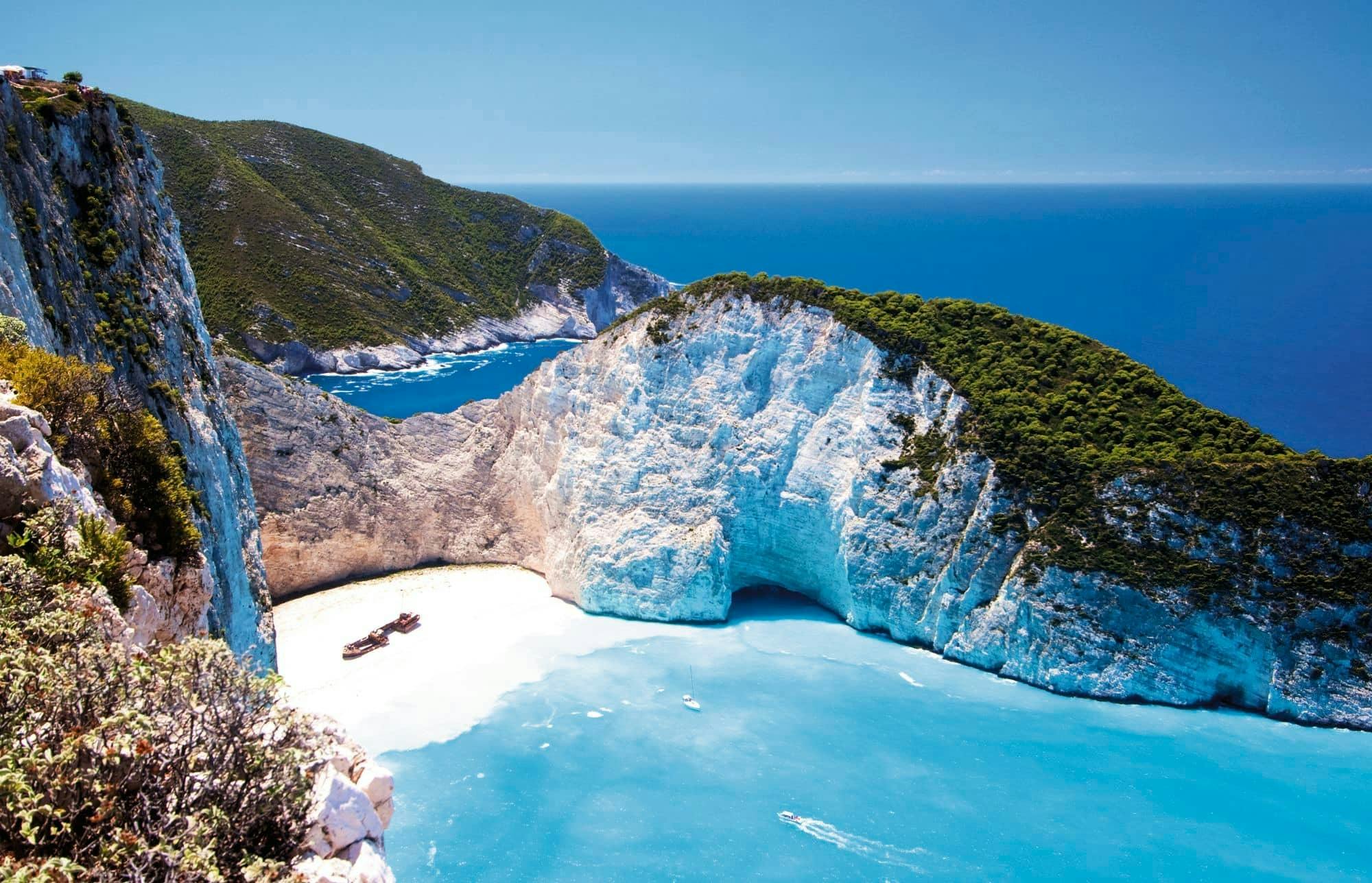 Zante Blue Caves and Smuggler's Cove Cruise