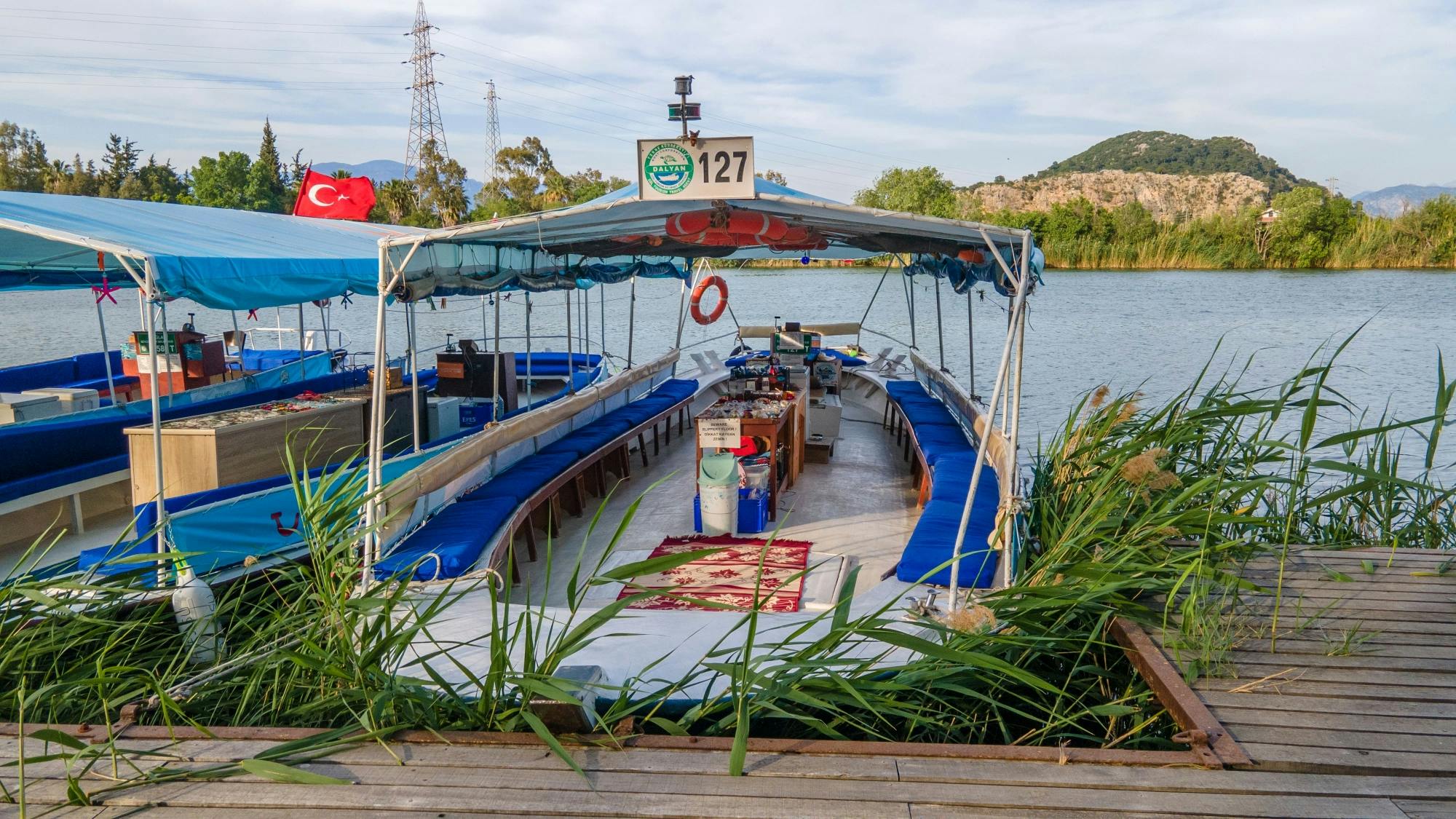 Dalyan Discovery Boat Tour with Riverside Lunch