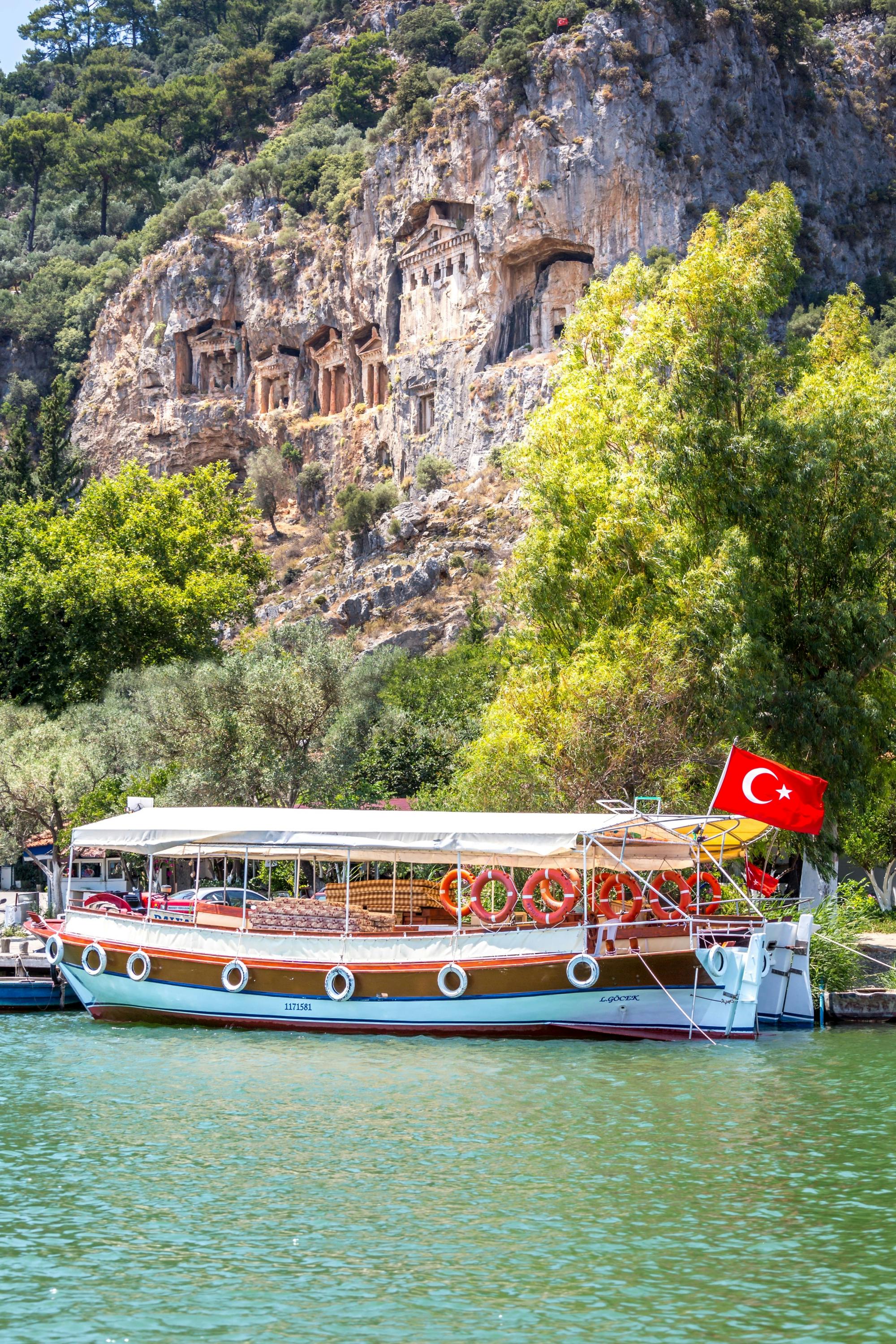 Dalyan Discovery Boat Tour with Riverside Lunch