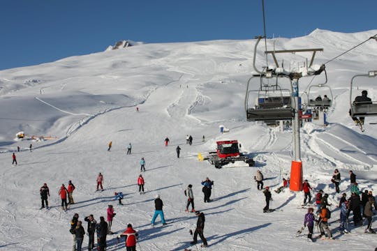 Excursão de esqui de Gudauri saindo de Tbilisi